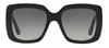 Gucci Grey Gradient Square Ladies Sunglasses Gg0328s 001 53 In Grey