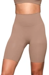 Skims Seamless Sculpt Butt Enhancing Lifting Short In Clay In Sienna