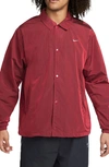 Nike Coach's Jacket In Team Red/ White