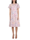 BOUTIQUE MOSCHINO BOUTIQUE MOSCHINO "HEELS AND FLOWERS" DRESS