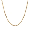 A & M 18K OVER STERLING SILVER 925 ROPE CHAIN