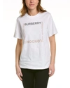 Burberry Horseferry-print Short-sleeved T-shirt In White