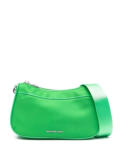 Michael Kors Jet Set Crossbody Bag In Green