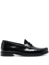Saint Laurent Le Loafers In Black