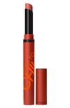 Mac Cosmetics Chili's Crew Powder Kiss Velvet Blur Slim Lipstick In Devoted To Chili