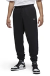 Jordan Men's  Brooklyn Fleece Pants In Black/ Black/ White