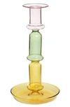 HAY FLARE GLASS CANDLEHOLDER