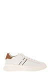 Hogan H580 Laced H Slash In White/brown