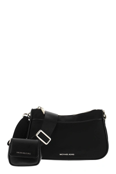 Michael Kors Jet Set Shoulder Bag In Black