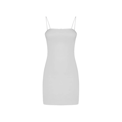 Fendi Logo Mini Dress In White