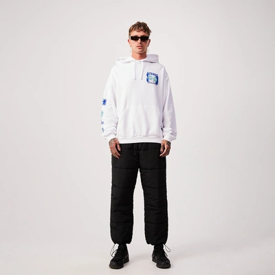 Afends Organic Graphic Hoodie In White