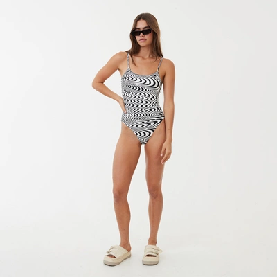 Afends Recycled One Piece Swimsuit In Black