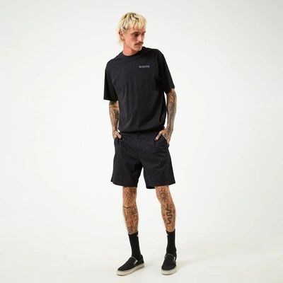 Afends Recycled Chino Shorts In Black