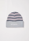 AFENDS RECYCLED STRIPE BEANIE
