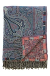 Melange Brittany Wool Throw In Multi