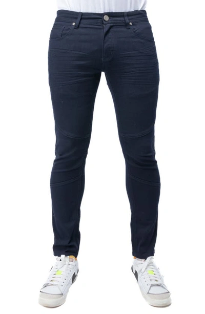 X-ray 5-pocket Articulated Chino Pants In Navy