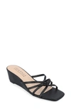 JOURNEE COLLECTION BLAYKE WEDGE SANDAL