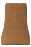 The Row Glove Large Clutch Bag In Cashmere In Camel
