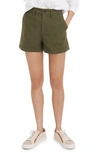 MADEWELL PERFECT MILITARY TWILL SHORTS