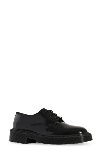 The Row Ranger Glossed-leather Brogues In Black