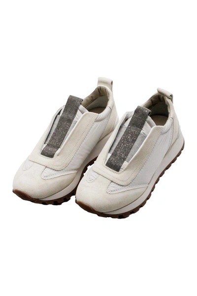Brunello Cucinelli Sneakers White In White