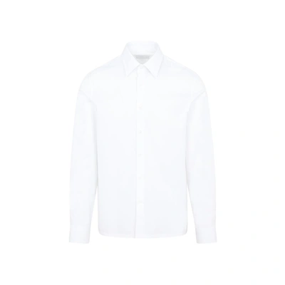 Prada Classic Tailored Shirt In White
