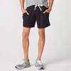 Monrow Gym Shorts In Faded Black
