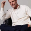 Monrow Half Zip Sweatshirt In Off White