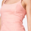 Monrow Archives Linen Cami Dress In Faded Coral