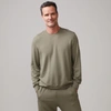 Monrow Lounge Sweatshirt In Army