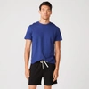 Monrow Relaxed Crewneck T-shirt In Navy Blue