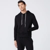 Monrow Slouchy Pullover Hoody In Black