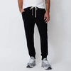Monrow Supersoft Fleece Jogger In Black