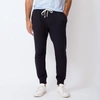 Monrow Supersoft Fleece Jogger In Faded Black