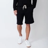 Monrow Supersoft Fleece Shorts In Black