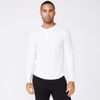 Monrow Thermal Henley In White