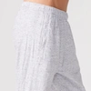 Monrow Vintage Weekend Sweats In Heather Grey