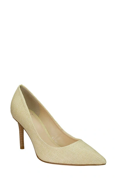 Marc Fisher Ltd Salley Pointed Toe Pump In Medium Natural
