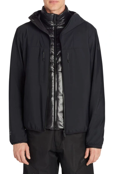 MONCLER FOREANT HOODED NYLON JACKET