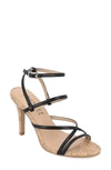 Journee Collection Womens Fylissa Heeled Sandals In Black