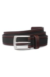 ALLEN EDMONDS NASHUA STREET LEATHER BELT