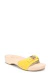 Dr. Scholl's Original Collection Sandal In Yellow
