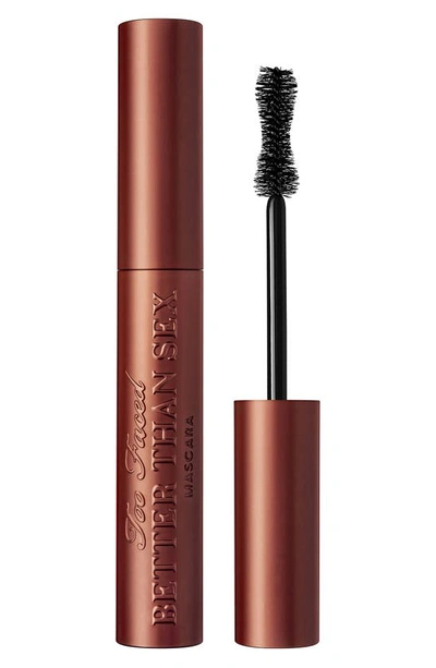 TOO FACED BETTER THAN SEX VOLUMIZING & LENGTHENING MASCARA, 0.27 OZ