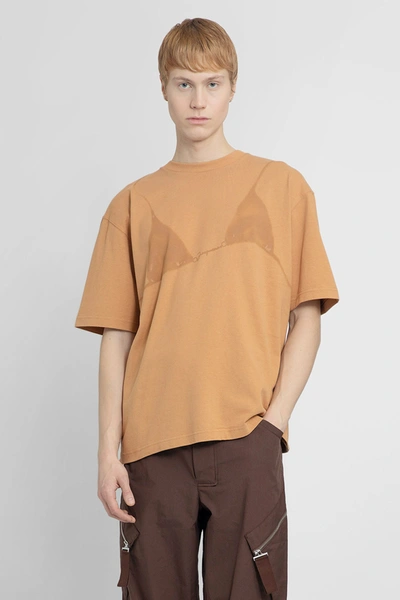 Jacquemus T Shirts In Beige