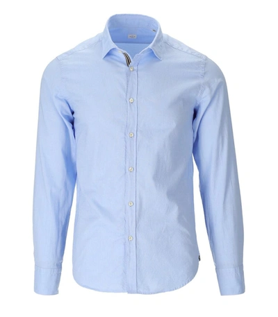 Gmf 965 Light Blue Cotton Shirt