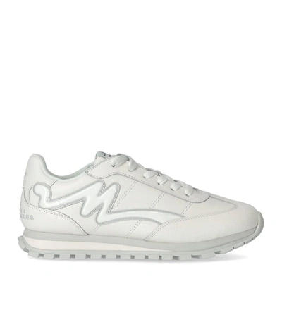 Marc Jacobs The Leather Jogger White Trainer