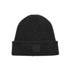 MARC JACOBS MARC JACOBS  THE RIBBED DARK GREY BEANIE