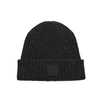 Marc Jacobs The Ribbed Dark Grey Beanie In Grey