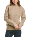 ANNA KAY ANNA KAY Pearl Bead Wool-Blend Sweater