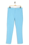 Original Penguin Golf Flat Front Solid Golf Pants In Baltic Sea